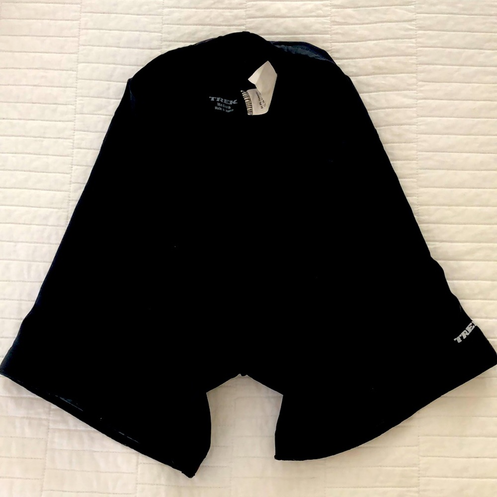 TREK womens cycle biker shorts BLACK MEDIUM padded